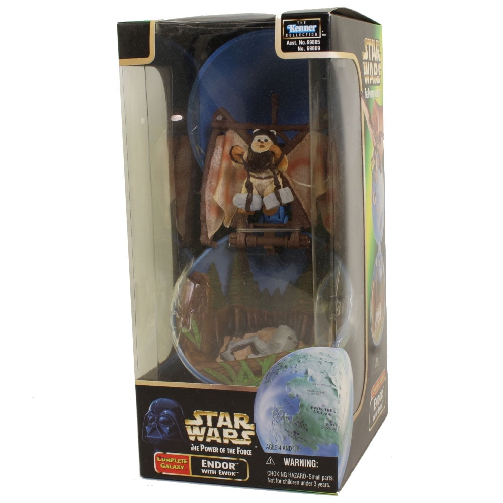 Star Wars POTF Complete Galaxy Endor with Ewok - Walmart.com