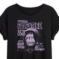 thumbnail image 1 of Star Wars - Palpatine - Juniors Oversized Graphic T-Shirt, 1 of 4