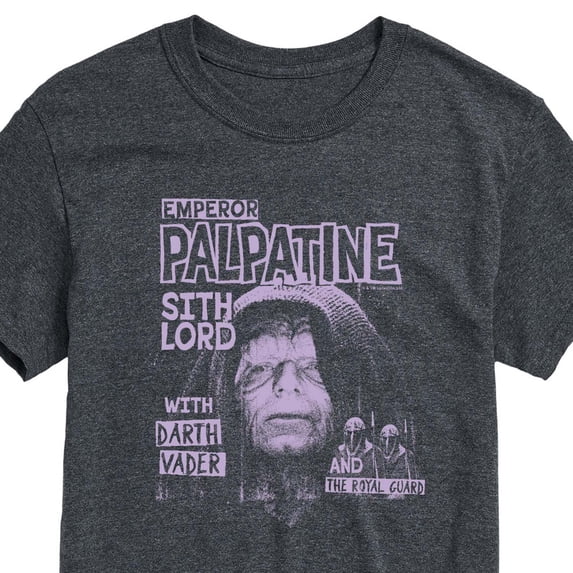 Star Wars - Palpatine - Men's Short Sleeve Graphic T-Shirt