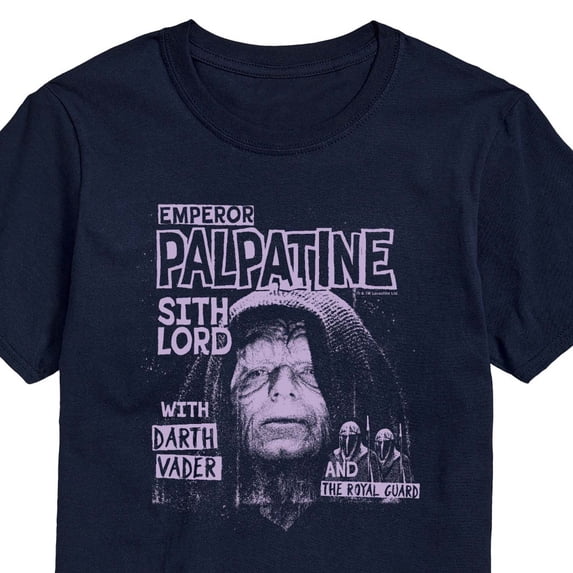 Star Wars - Palpatine - Men's Short Sleeve Graphic T-Shirt