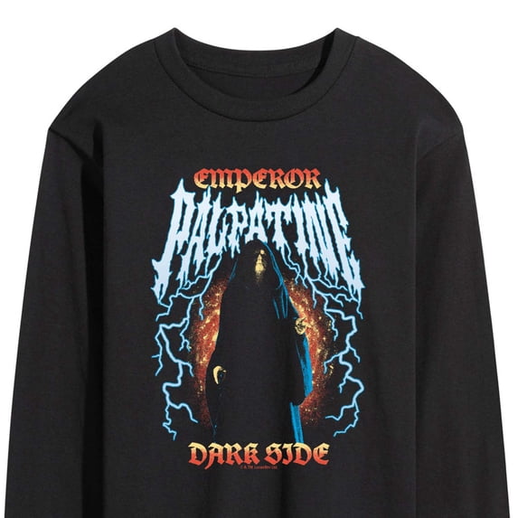 Star Wars - Palpatine Metal - Men's Long Sleeve Graphic T-Shirt
