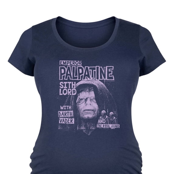 Star Wars - Palpatine - Women's Maternity Scoop Neck Graphic T-Shirt