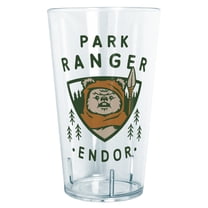 Star Wars Park Ranger Endor Ewok Badge  Tritan Drinking Cup Clear 24 oz.