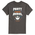 thumbnail image 1 of Star Wars - Party Like A Rebel - Men's Short Sleeve Tee, 1 of 4