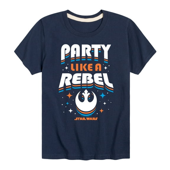 Star Wars - Party Like A Rebel - Toddler And Youth Short Sleeve Tee