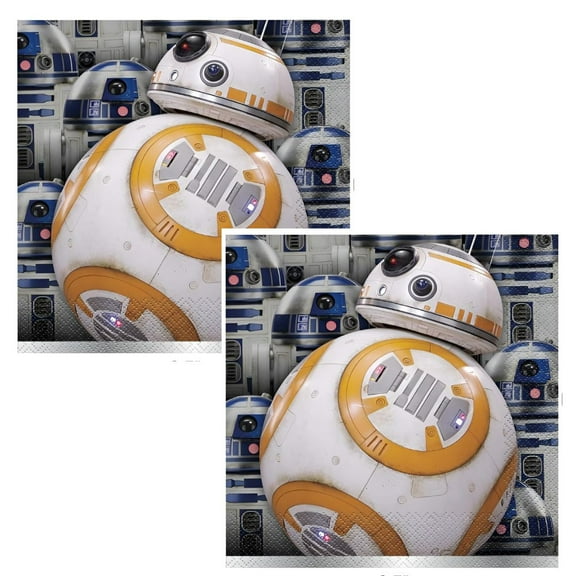 Star Wars Party Napkins 2 Pack  16 Count per Pack (32 Total)