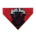 thumbnail image 1 of Star Wars Pet Bandana Star Wars Darth Vader Face and Text Flame Red Black White Slip On Collar&nbsp;Bandana Only, 1 of 6
