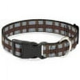 thumbnail image 1 of Star Wars Pet Collar, Dog Collar Plastic Buckle, Star Wars Chewbacca Bandolier Bounding Browns Gray, 11 to 16.5 Inches 1.0 Inch Wide, 1 of 6