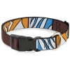 thumbnail image 1 of Star Wars Pet Collar, Dog Collar Plastic Buckle, Star Wars The Clone Wars Ahsoka Tano Bounding Elements, 13 to 17 Inches 1.5 Inch Wide, 1 of 6