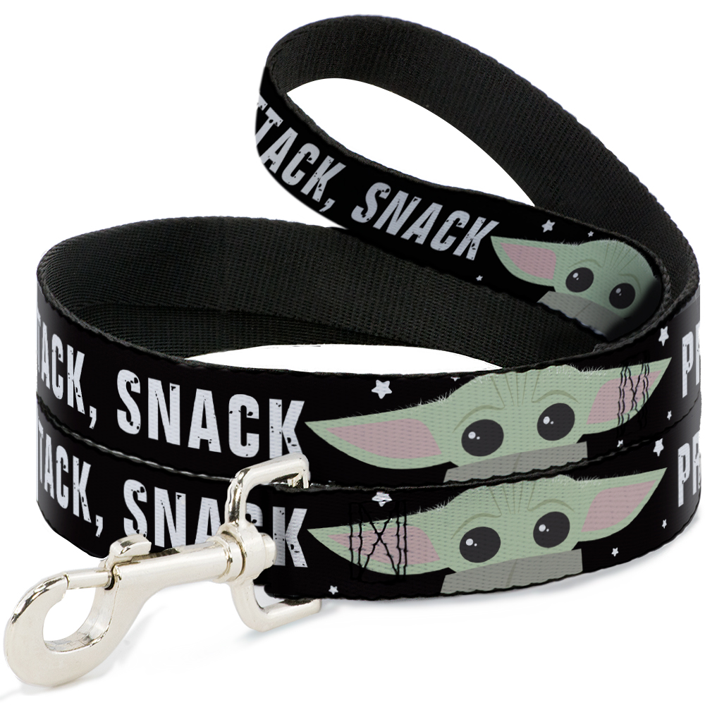 Star Wars Pet Leash, Dog Leash, Star Wars The Child Chibi Face Protect Attack Snack, 4 Feet Long 1.0 Inch Wide