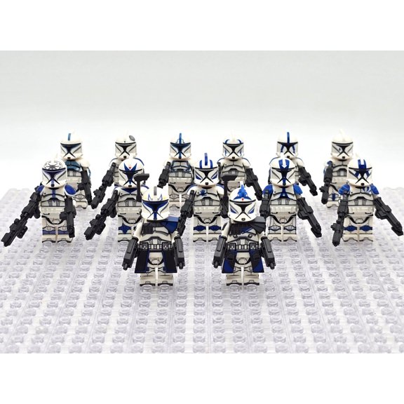 Star Wars Phase 1 Assortment 501st Clone Troopers Captain Rex and the Boys Minifigures Set