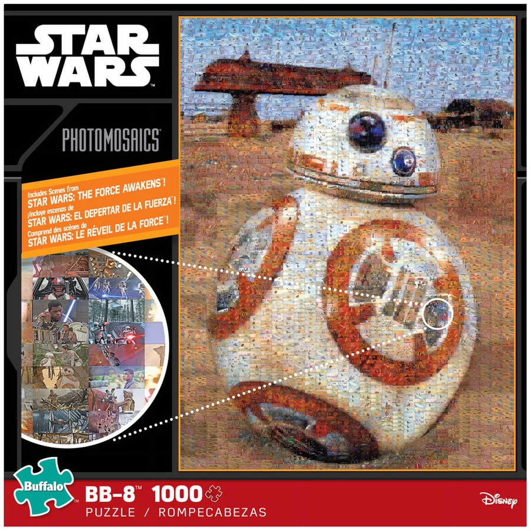 Star Wars - Photomosiac - BB-8 - 1000 Piece Jigsaw Puzzle