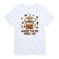 thumbnail image 1 of Star Wars - Pie Goes Go Grogu - Toddler Boys Short Sleeve Graphic T-Shirt, 1 of 4