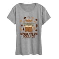 thumbnail image 1 of Star Wars - Pie Goes Go Grogu - Women's Short Sleeve Graphic T-Shirt, 1 of 4
