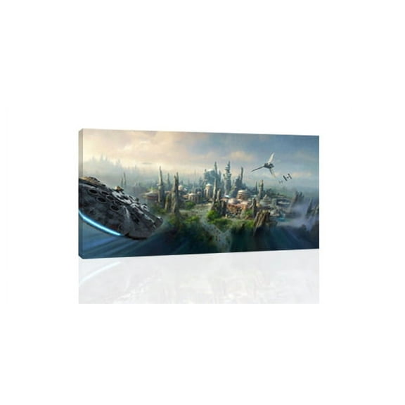 Star Wars Planet - CANVAS OR PRINT WALL ART