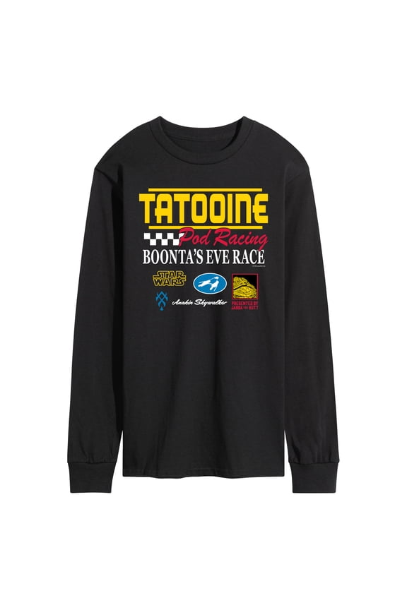 - Pod Racing Jersey - Men's Long Sleeve Graphic T-Shirt