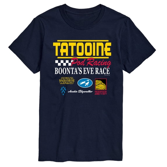Star Wars - Pod Racing Jersey - Men's Short Sleeve Graphic T-Shirt