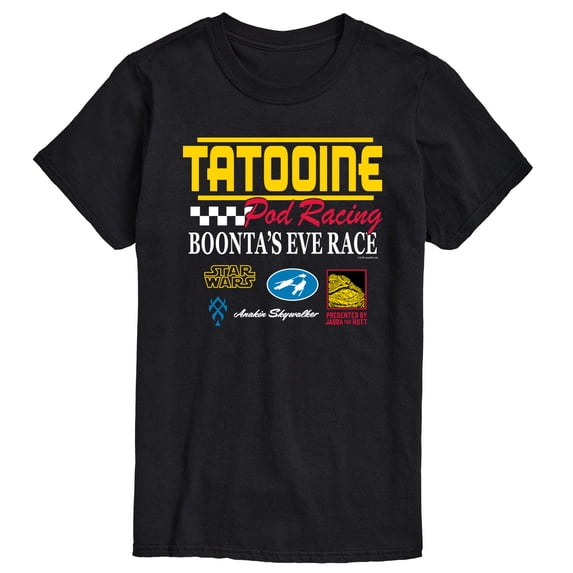 Star Wars - Pod Racing Jersey - Men's Short Sleeve Graphic T-Shirt