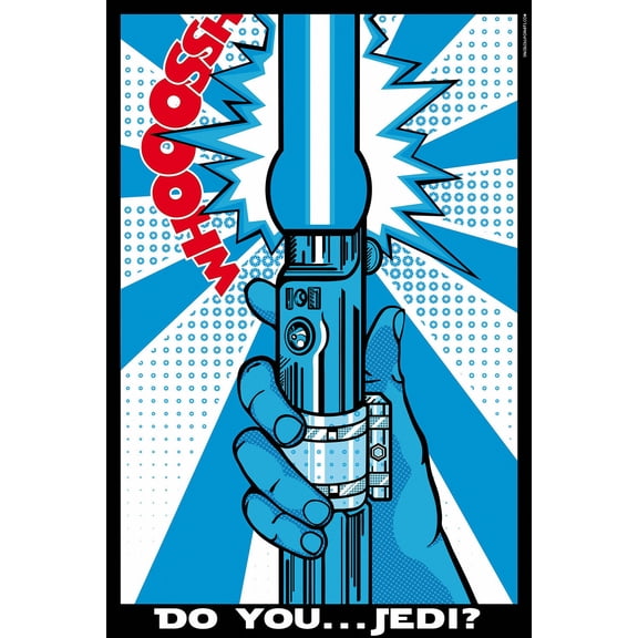 Star Wars Pop Art Lightsaber - CANVAS OR PRINT WALL ART