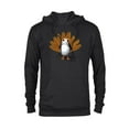 thumbnail image 1 of Star Wars Porg Thanksgiving Turkey - Pullover Hoodie for Adults -Customized-Black, 1 of 5