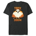 thumbnail image 1 of Star Wars Porg Treat or Squeak Halloween - Short Sleeve Blended T-Shirt for Adults - Customized-Dark Heather, 1 of 5