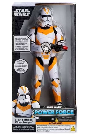 Parks 212 Battalion Clone Trooper Action Figure Star Wars Power Force New