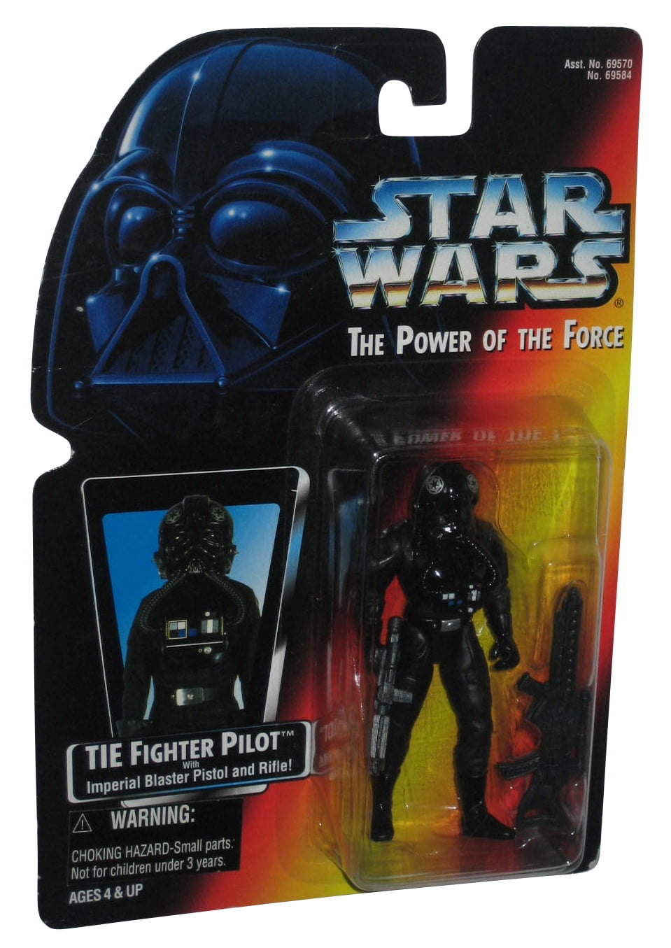 Vintage Star Wars 90s POTF Kenner TIE Fighter Vehicle 1995