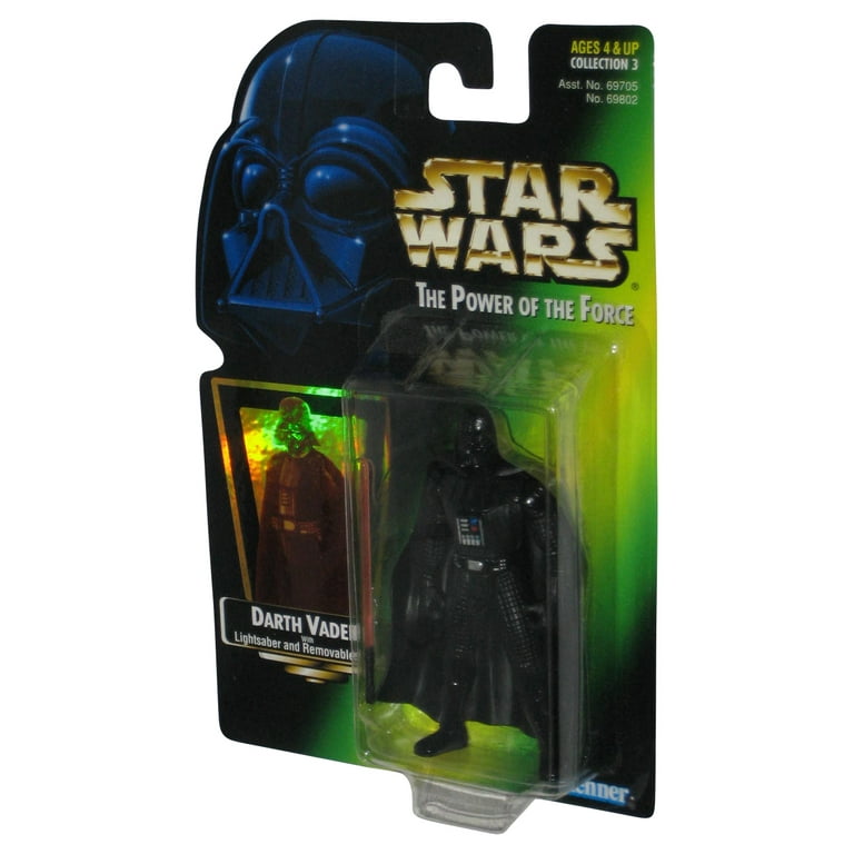 Darth vader green hotsell lightsaber action figure