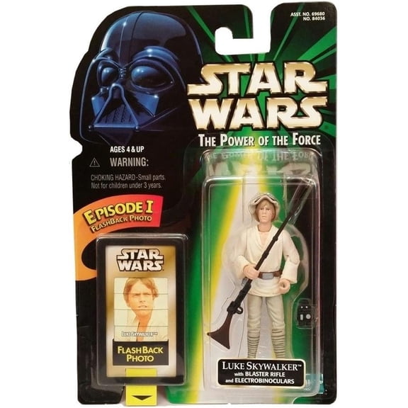 Star Wars, The Power of the Force Flashback Photo, Luke Skywalker Action Figure