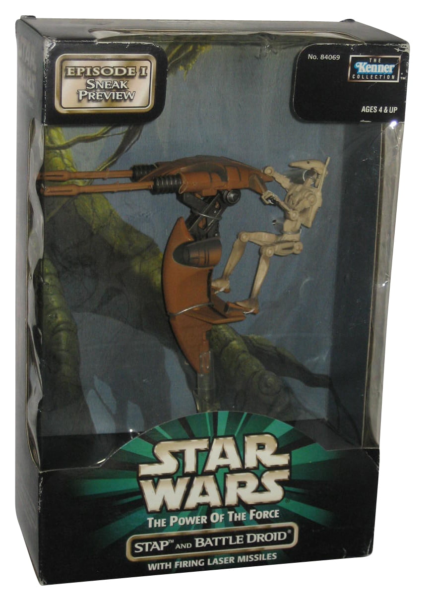 Star Wars S.T.A.P. and Battle Droid Sixth Scale Figure Set b