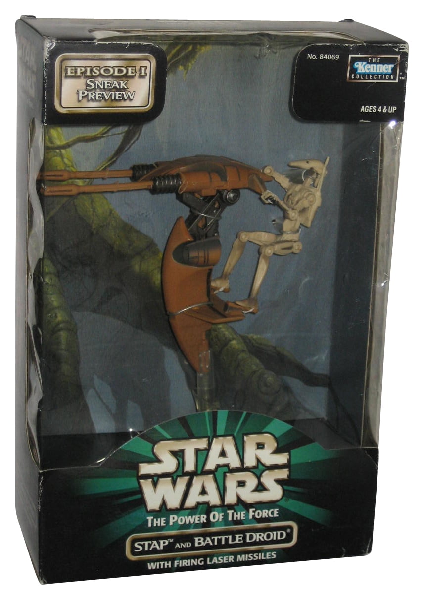 STAP and Battle Droid from Star Wars - The Phantom Menace by AMT/Ertl -  Fantastic Plastic Models