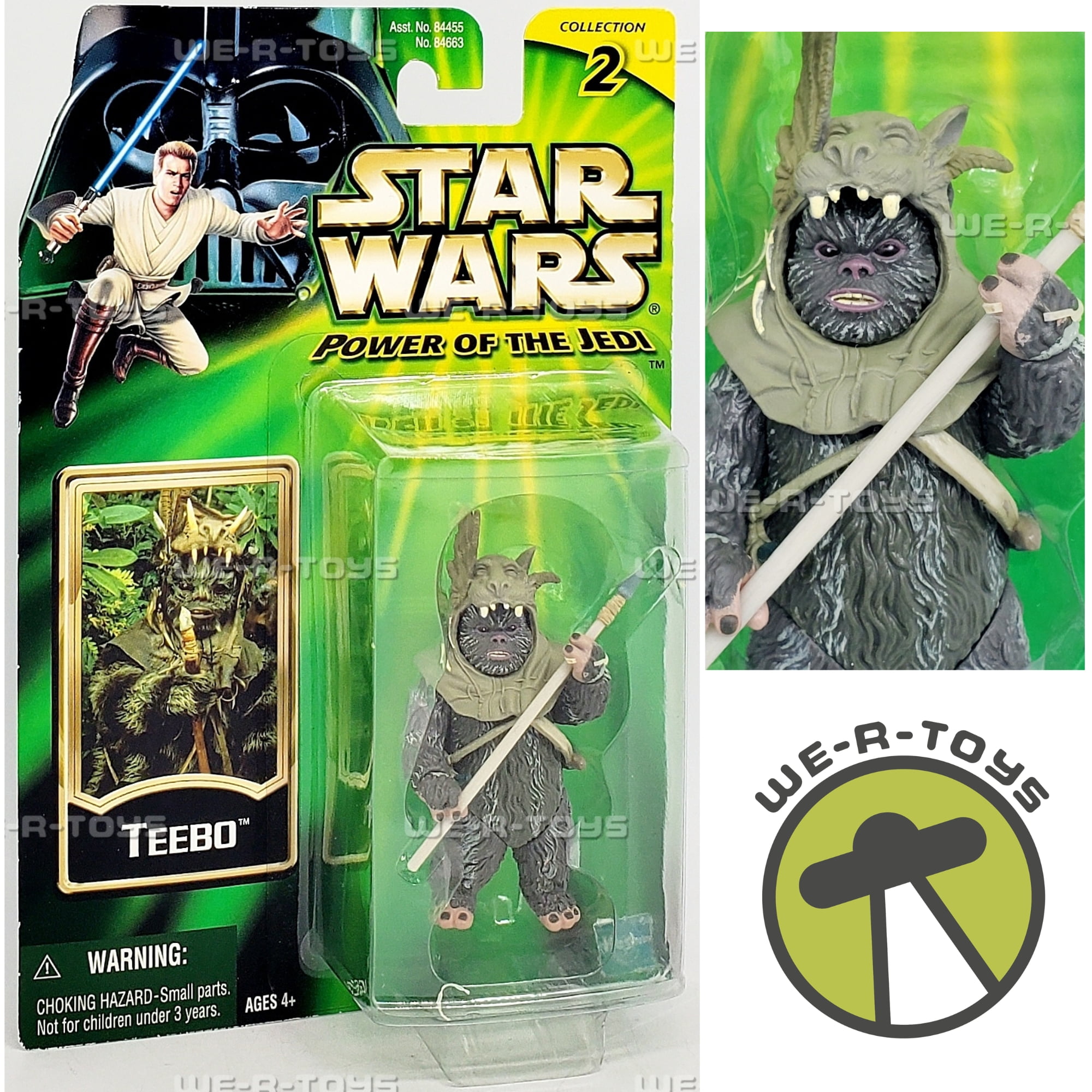Star Wars Power of the Jedi Action Figure - Teebo (Ewok) - Walmart.com