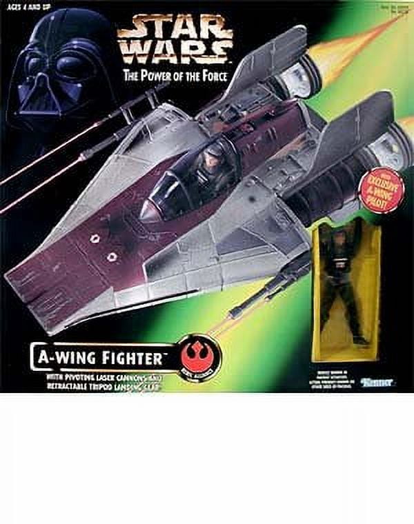 Kenner Star Wars Power of the Force A-Wing Fighter, Laser Cannons