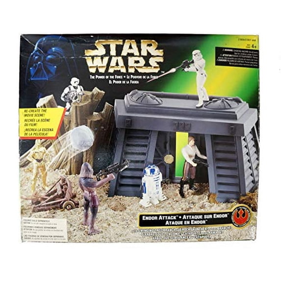 Star Wars Power of the Force Endor Attack Battle Set 1997 Hasbro 27859