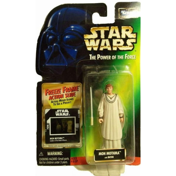 Star Wars Power of the Force Freeze Frame Mon Mothma Action Figure (with Baton)