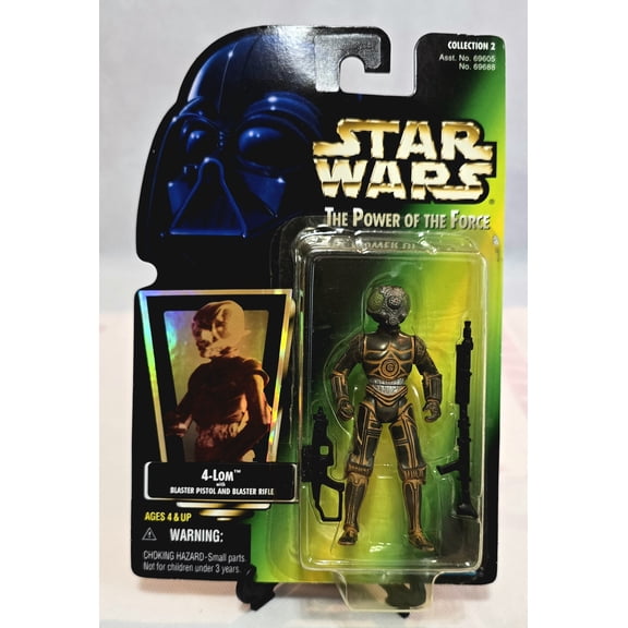 Star Wars Power Of The Force POTF2 4-Lom Action Figure
