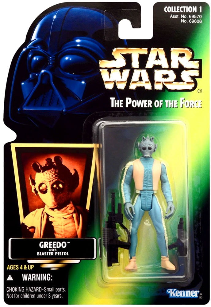 Star Wars Power of the Force POTF2 Collection 1 Greedo