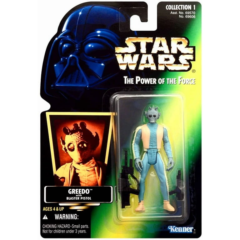 Star Wars Power of the Force POTF2 Collection 1 Greedo Action