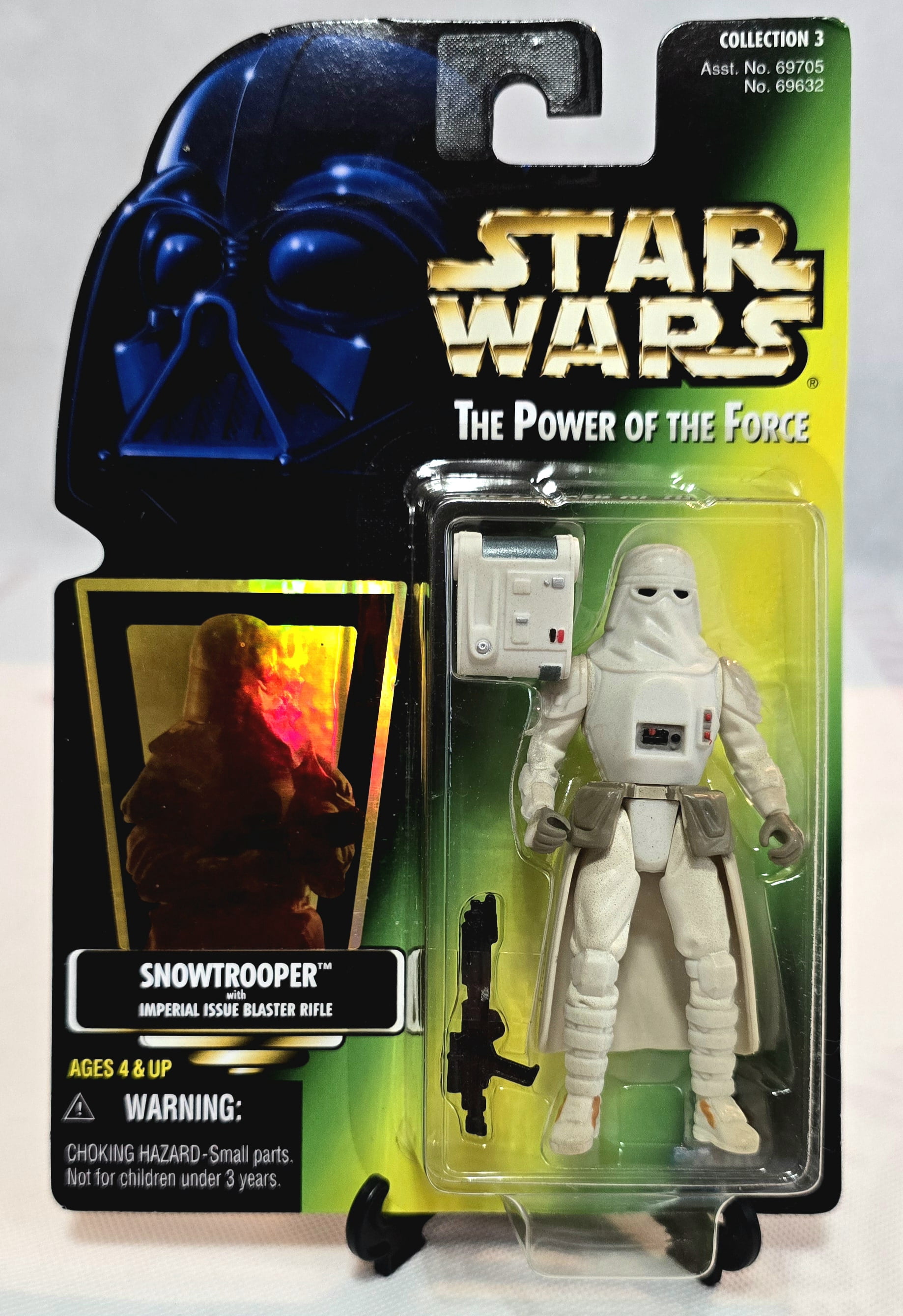 1997 Hasbro Star Wars Power of the Force C-3po Green Card Action Figure