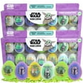 thumbnail image 1 of Star Wars Pre-Filled Printed Easter Eggs, Easter Egg Hunt Candy, Pack of 2, 2.74 Ounces per Box, 1 of 7