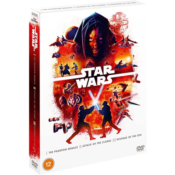Star Wars Prequel Trilogy Box Set DVD (Episodes 1-3) Region Free