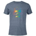 thumbnail image 1 of Star Wars Pride Stormtrooper Helmet - Short Sleeve Blended T-Shirt for Adults - Customized-Navy Heather, 1 of 5