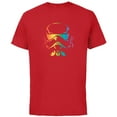 thumbnail image 1 of Star Wars Pride Stormtrooper Helmet - Short Sleeve Cotton T-Shirt for Adults - Customized-Red, 1 of 5