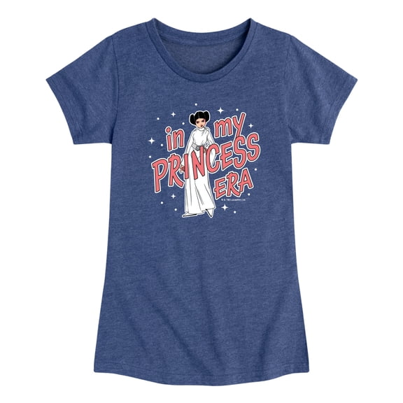 Star Wars - Princess Era Leia - Toddler Girls Fitted Short Sleeve T-Shirt