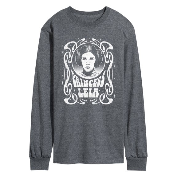 Star Wars - Princess Leia Art Nouveau - Men's Long Sleeve Tee