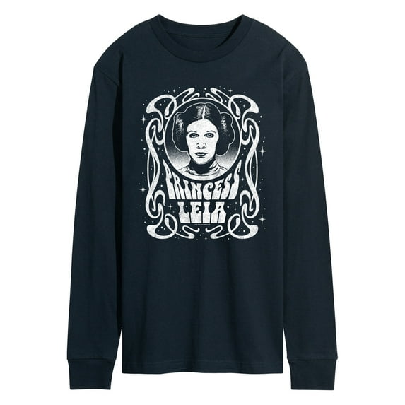 Star Wars - Princess Leia Art Nouveau - Men's Long Sleeve Tee