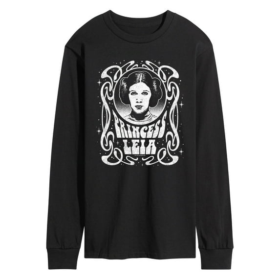 Star Wars - Princess Leia Art Nouveau - Men's Long Sleeve Tee
