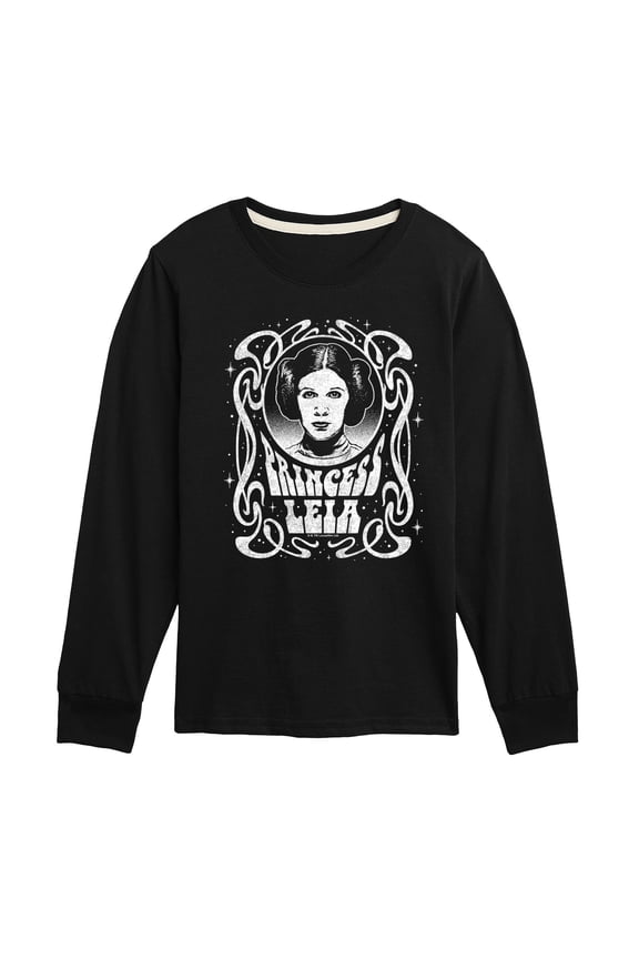 - Princess Leia Art Nouveau - Toddler And Youth Long Sleeve Tee