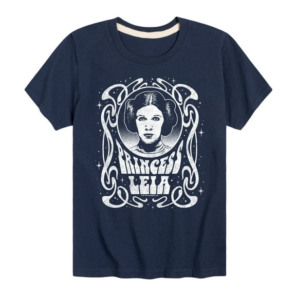 Star Wars - Princess Leia Art Nouveau - Toddler And Youth Short Sleeve Tee