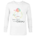 thumbnail image 1 of Star Wars Princess Leia Best Mom in the Galaxy - Long Sleeve T-Shirt for Men - Customized-White, 1 of 5
